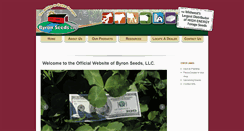 Desktop Screenshot of byronseeds.net